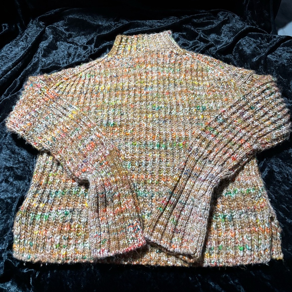 Madewell Multicolor Chunky Knit Women's Sweater Size Small EUC